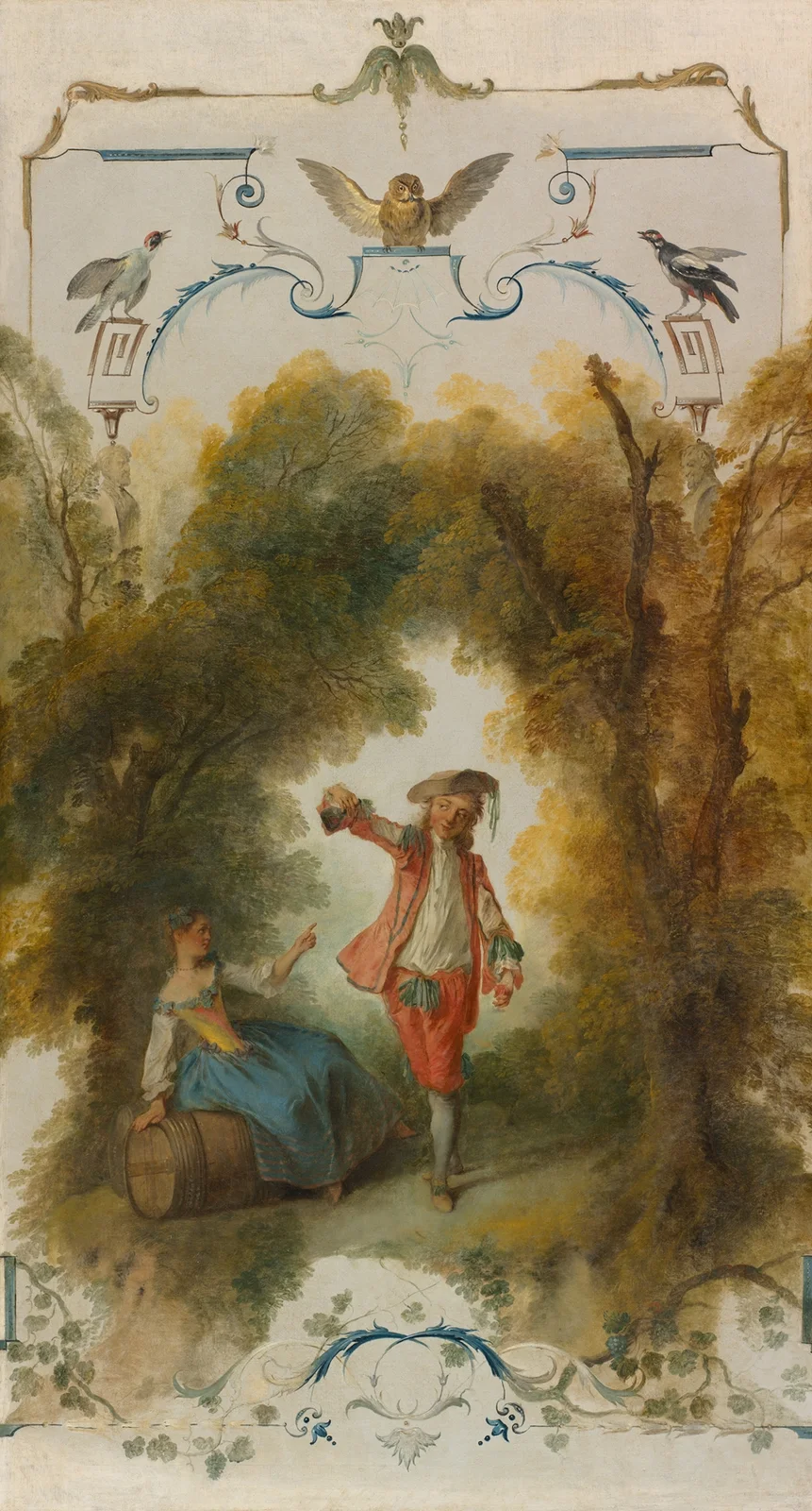 The Vineyard av Nicolas Lancret