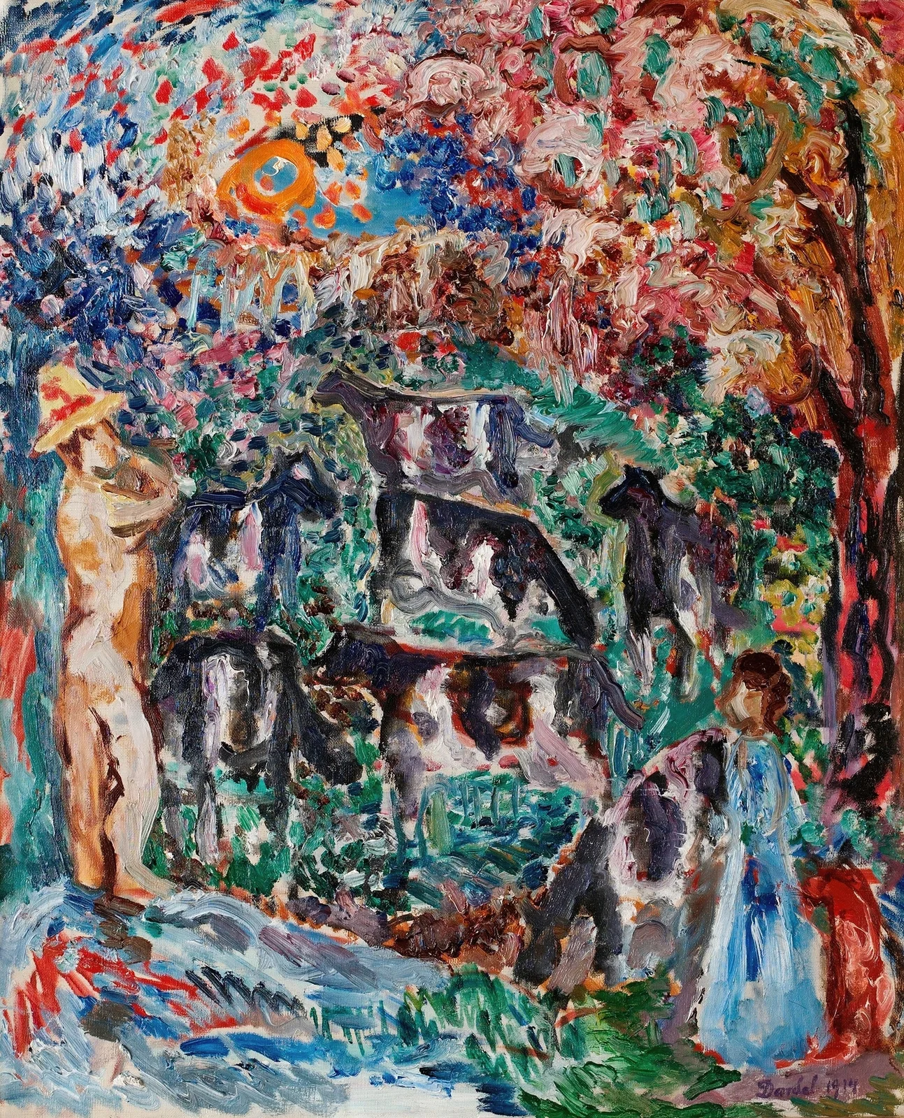 Koherde av Nils Dardel