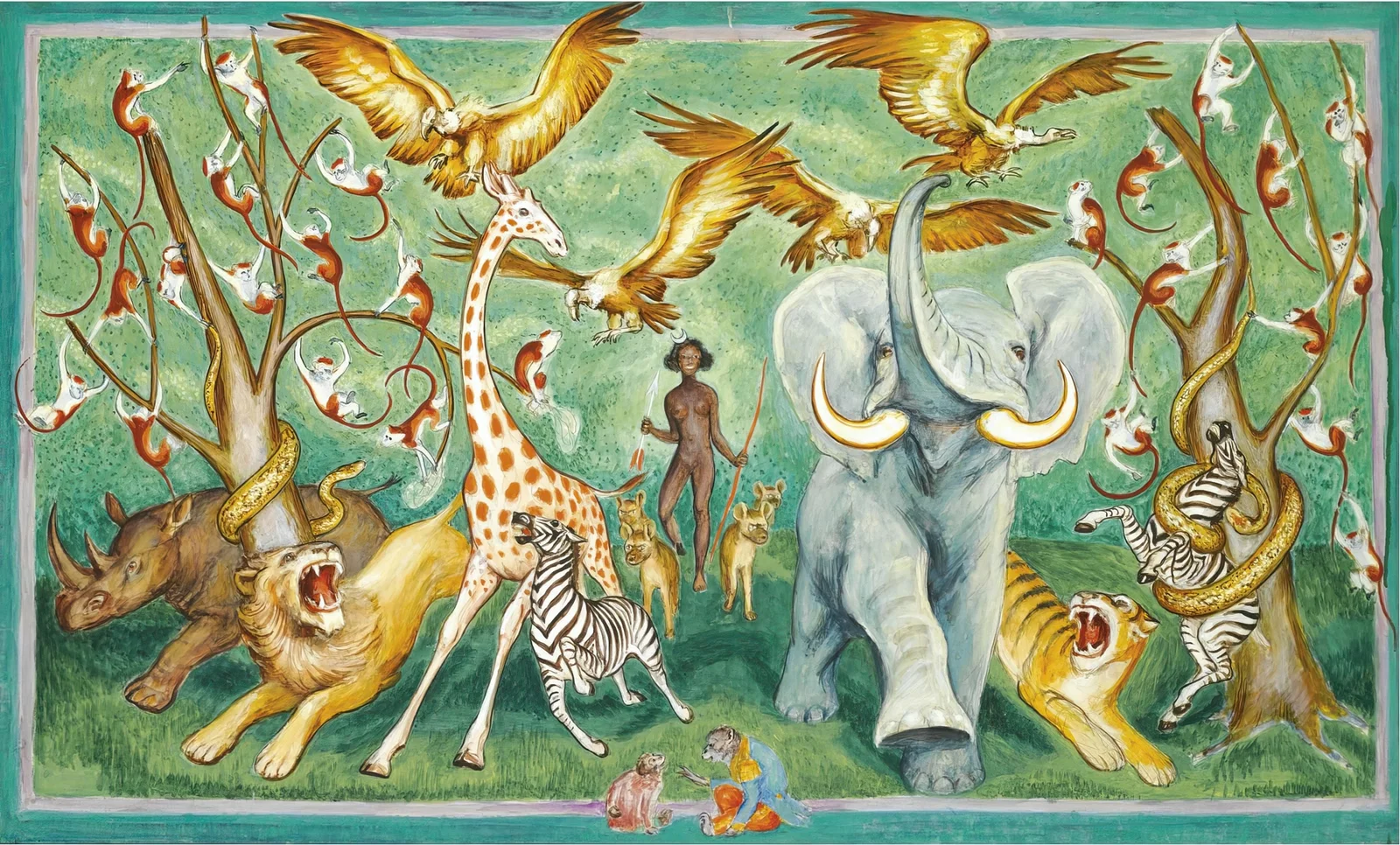 Svarta Diana av Nils Dardel