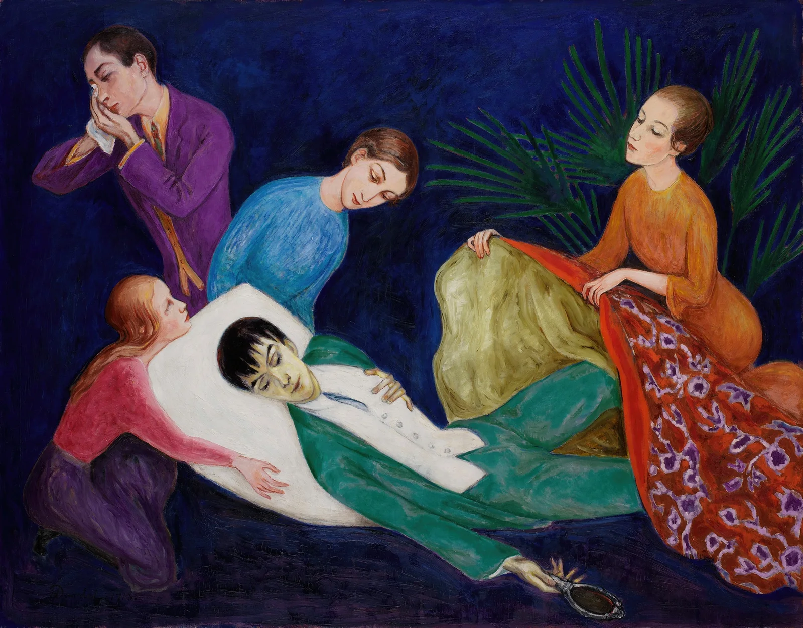 The Dying Dandy av Nils Dardel