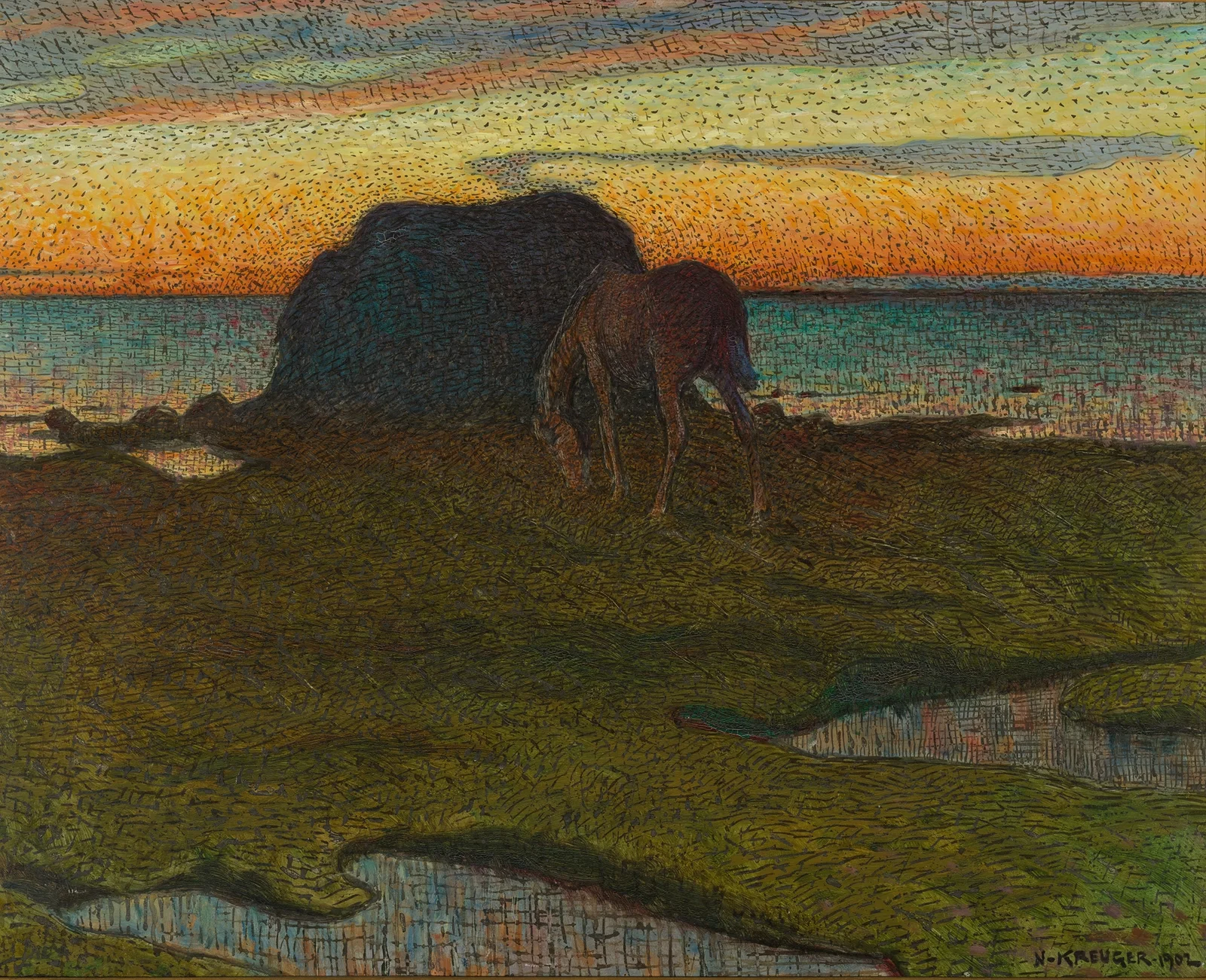 By the Seaweed Stack av Nils Kreuger