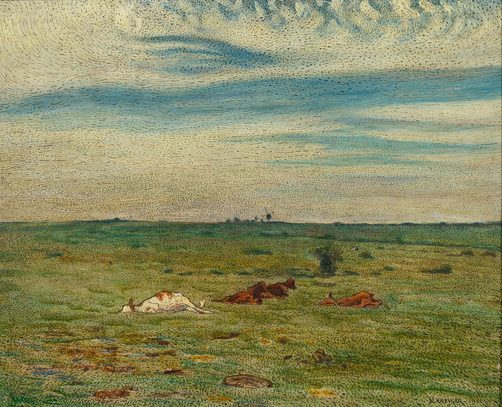 Siesta på Öland av Nils Kreuger