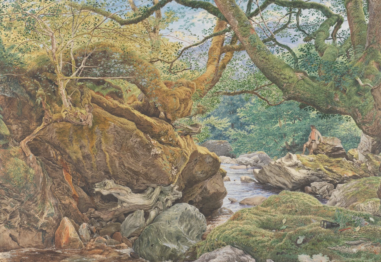 Study from Nature: Inveruglas av Sir Joseph Noel Paton