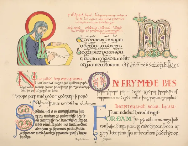 Anglo-Saxon Gospels av John Obadiah Westwood