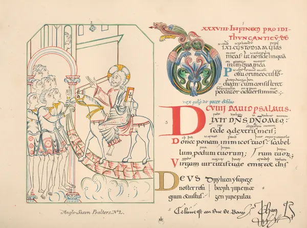 Anglo-Saxon Psalters II av John Obadiah Westwood