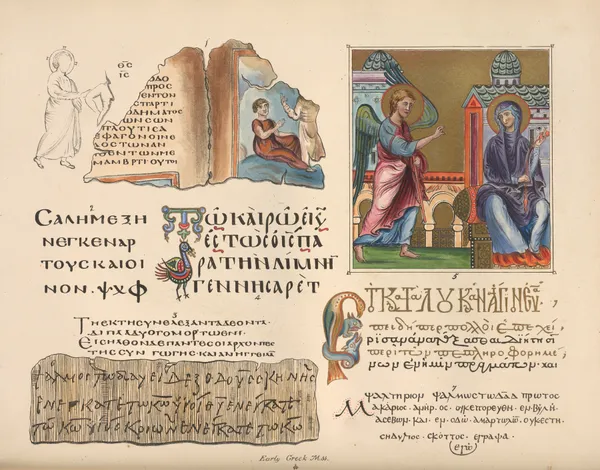 Early Greek MSS av John Obadiah Westwood