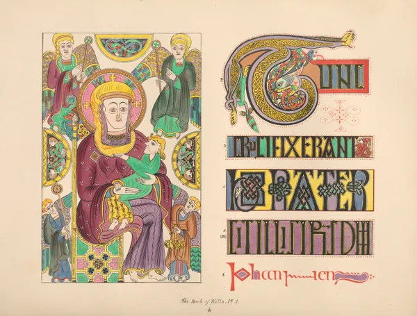 The Book of Kells I av John Obadiah Westwood