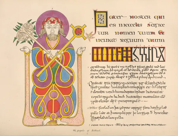 The Gospels of St. Chad av John Obadiah Westwood