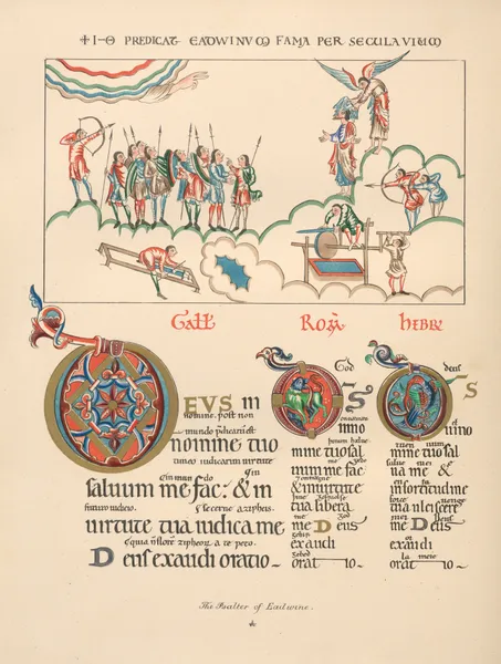 The Psalter of Eadwine av John Obadiah Westwood