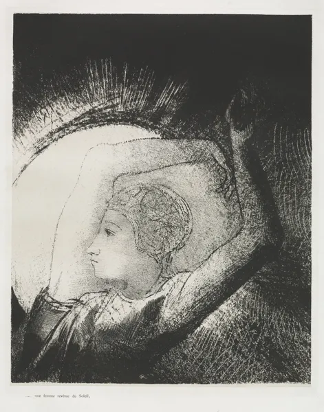 A Woman Clothed with the Sun av Odilon Redon