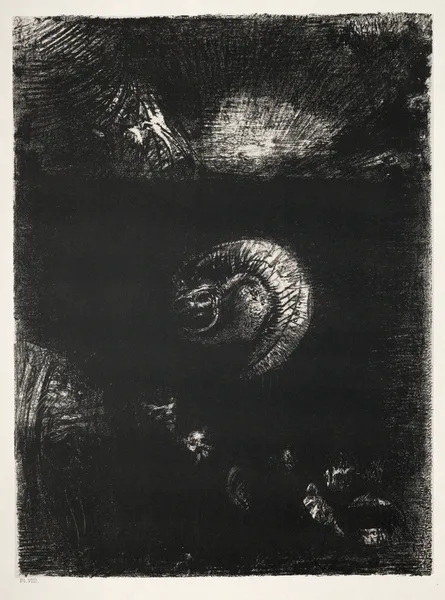 And All Manner of Frightful Creatures Arise av Odilon Redon