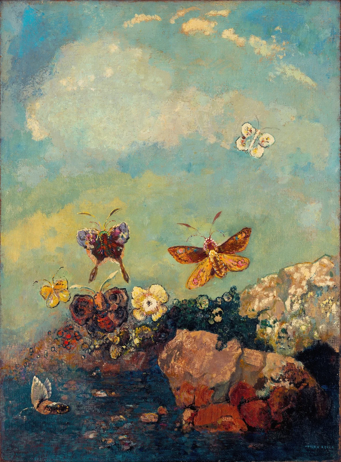 Butterflies av Odilon Redon