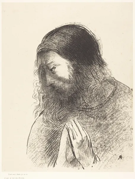 C’est moi, Jean, qui ai vu et qui ai oie ces choses av Odilon Redon