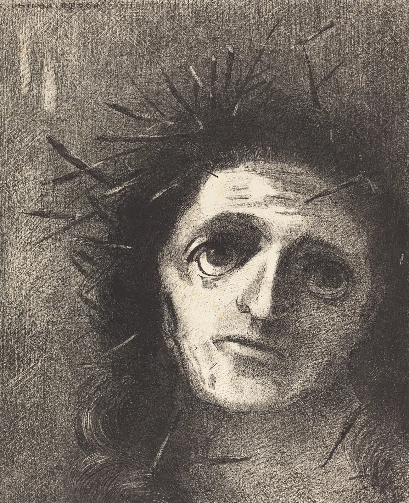Christ av Odilon Redon