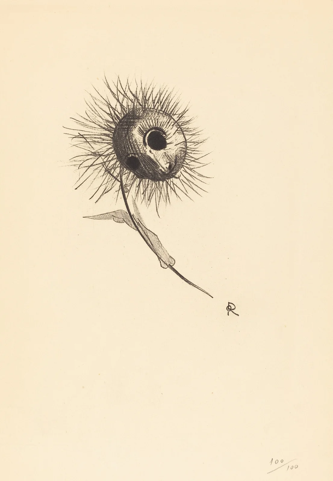 Cul-de-Lampe av Odilon Redon