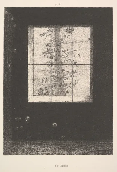 Day (Le Jour), from the series, Dreams (Songes), plate VI av Odilon Redon