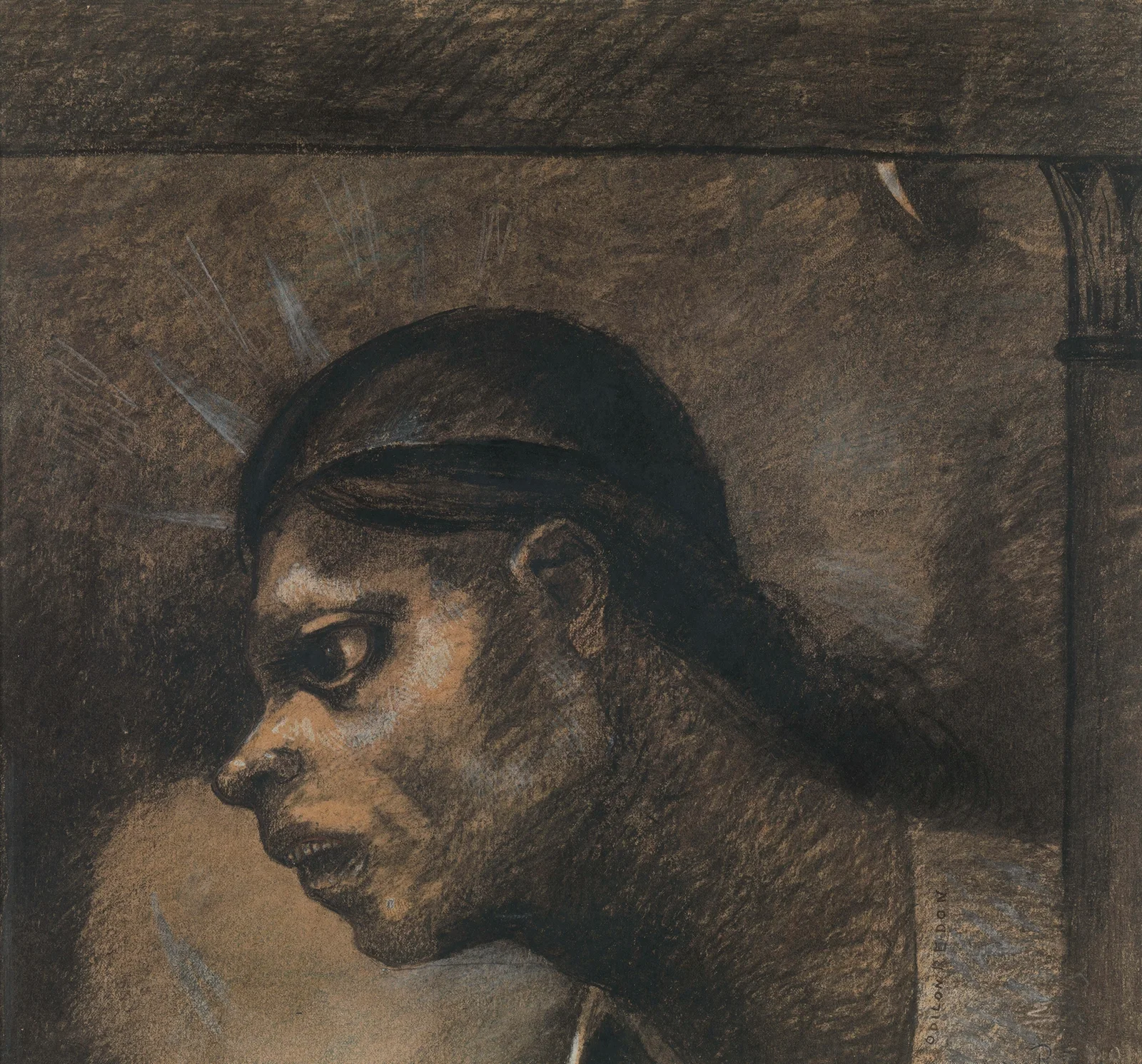 Een man van het volk av Odilon Redon