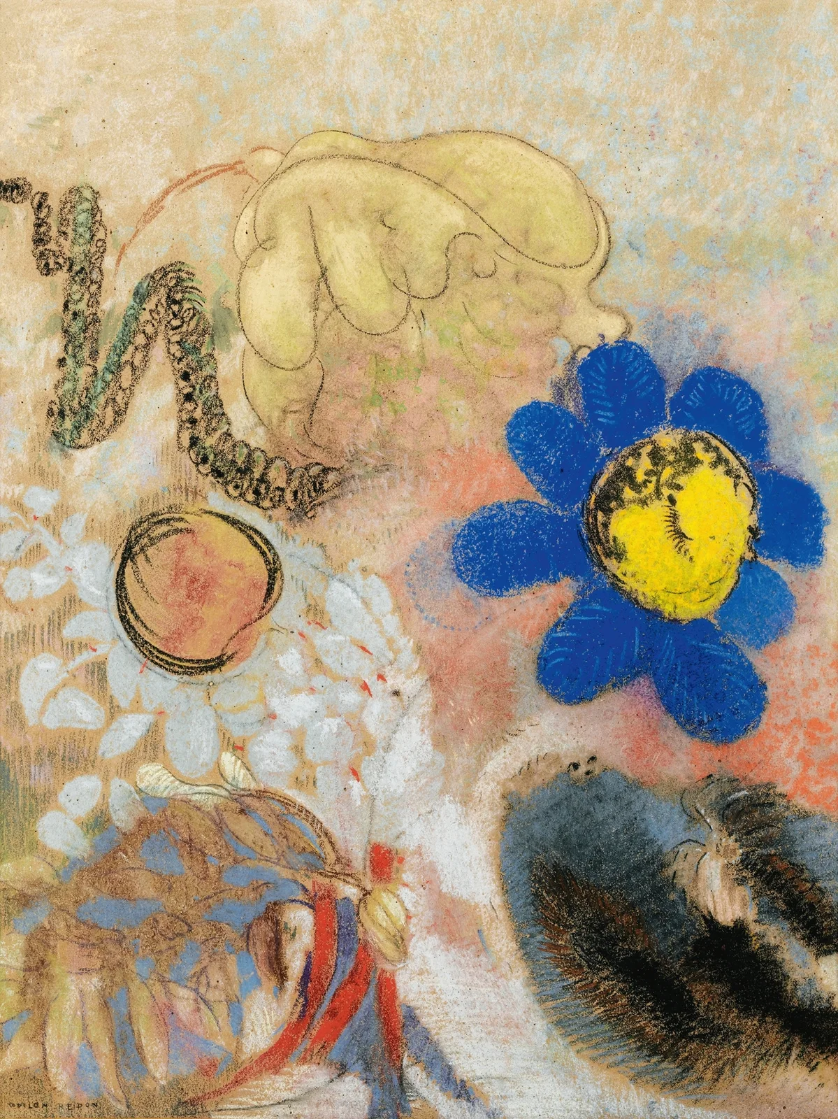 Flore Sous Marine av Odilon Redon