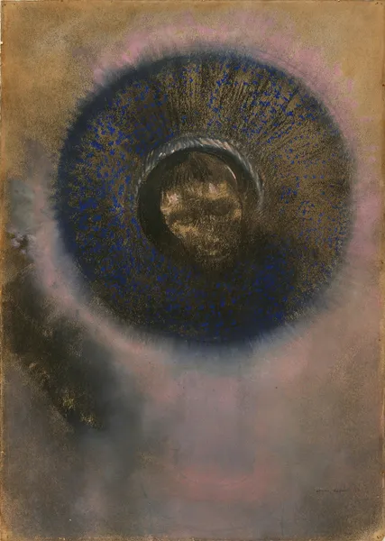 Head within an Aureole av Odilon Redon