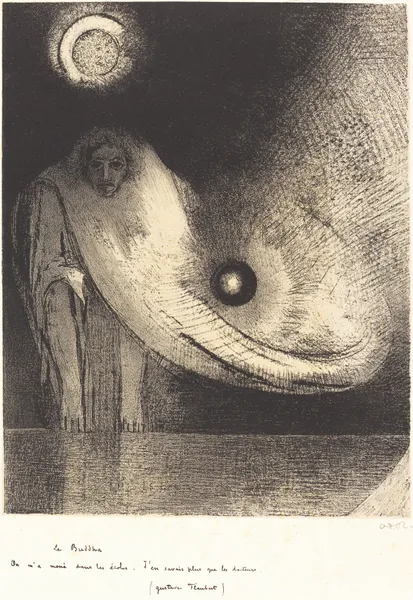 Le Buddha av Odilon Redon