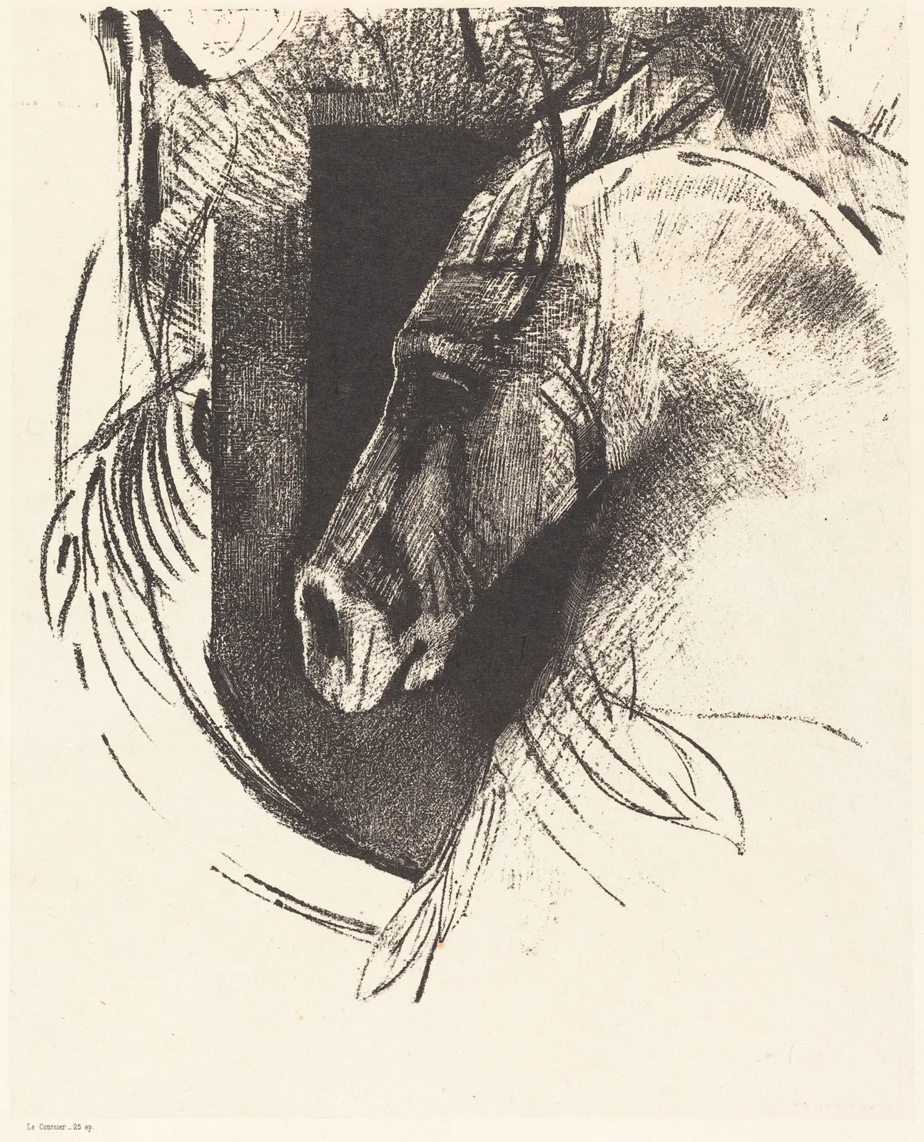 Le Coursier (The Race Horse) av Odilon Redon