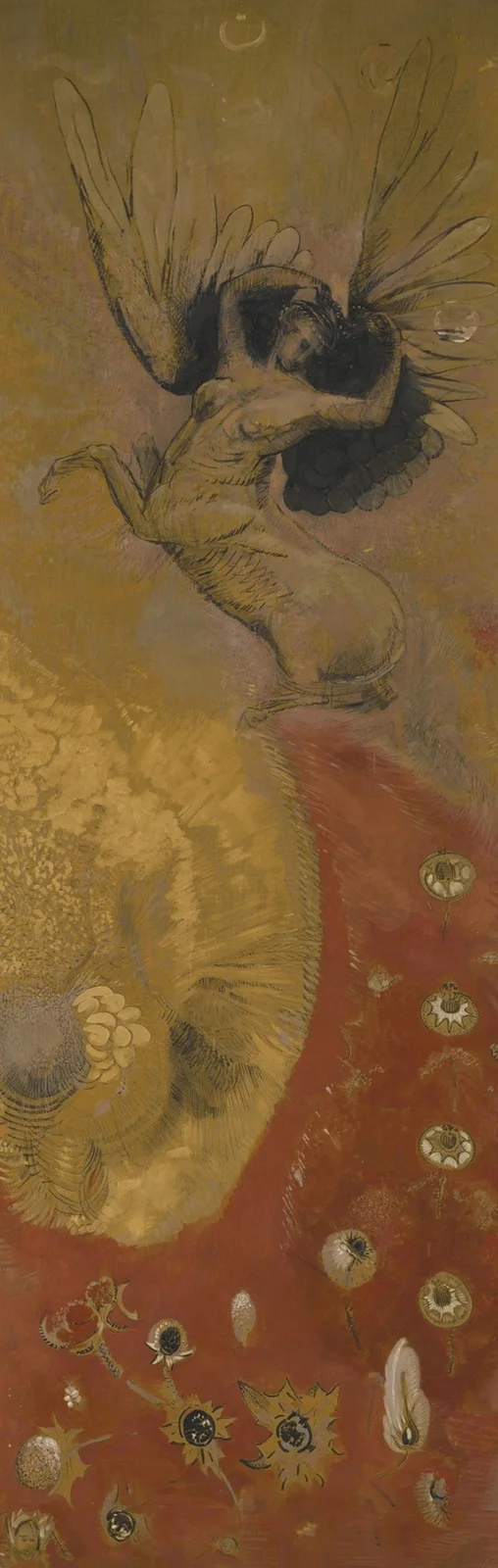 Le monde des chimères av Odilon Redon