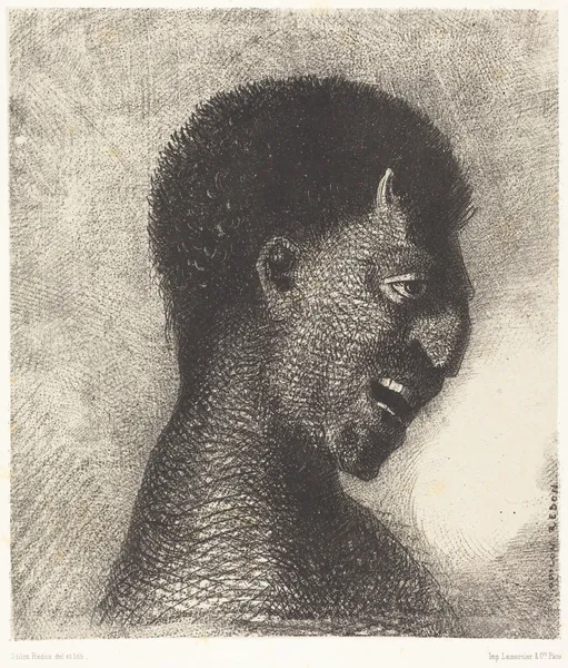 Le Satyre au cynique sourire av Odilon Redon