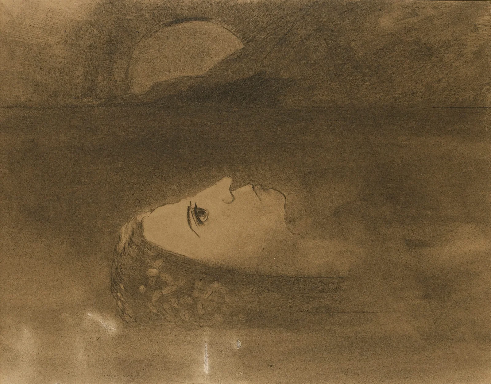 Ophélie av Odilon Redon