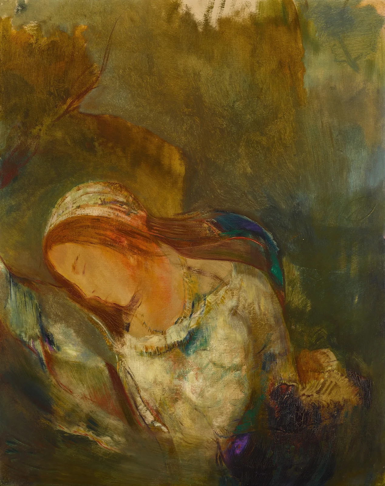 Ophélie av Odilon Redon