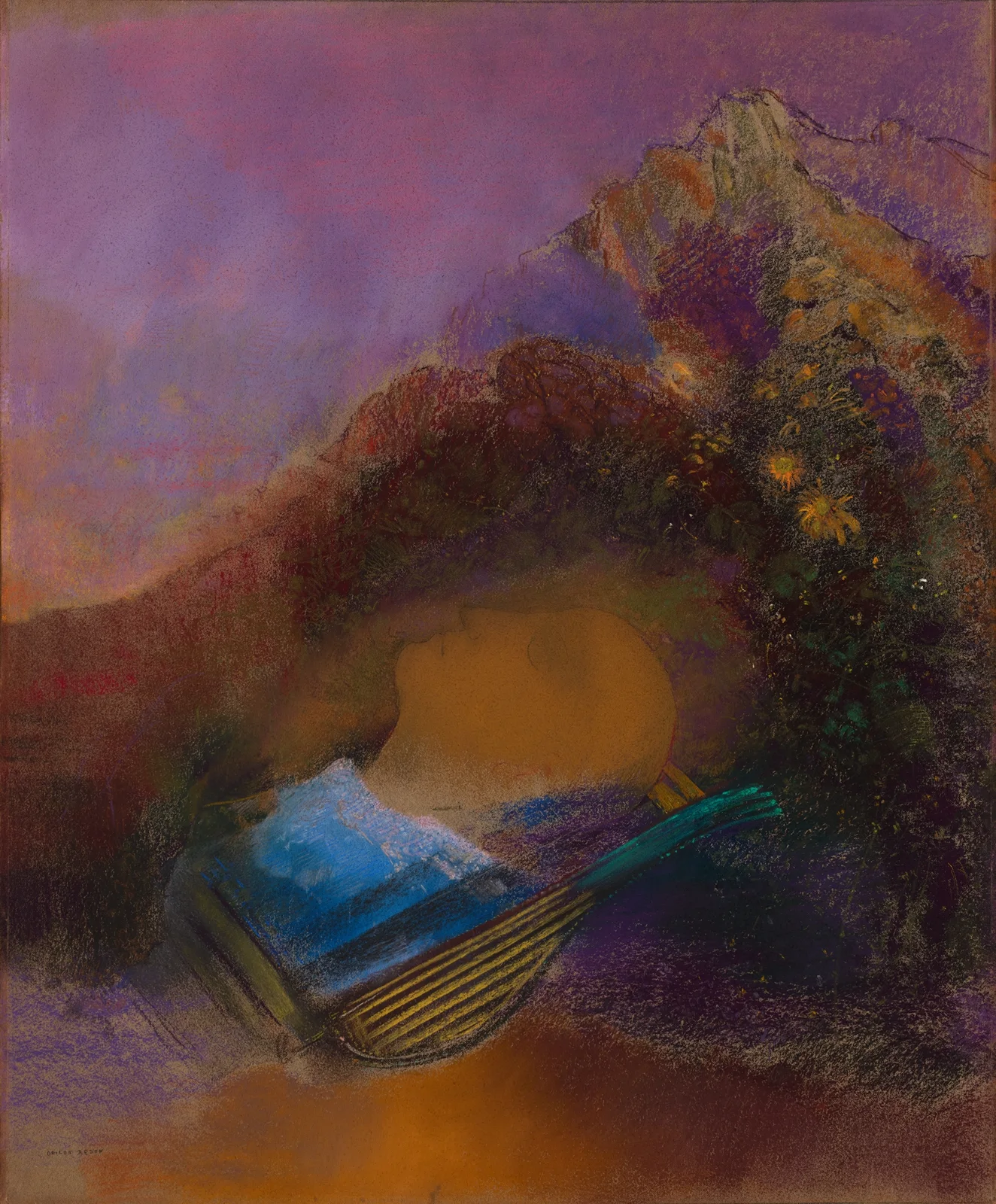 Orpheus av Odilon Redon