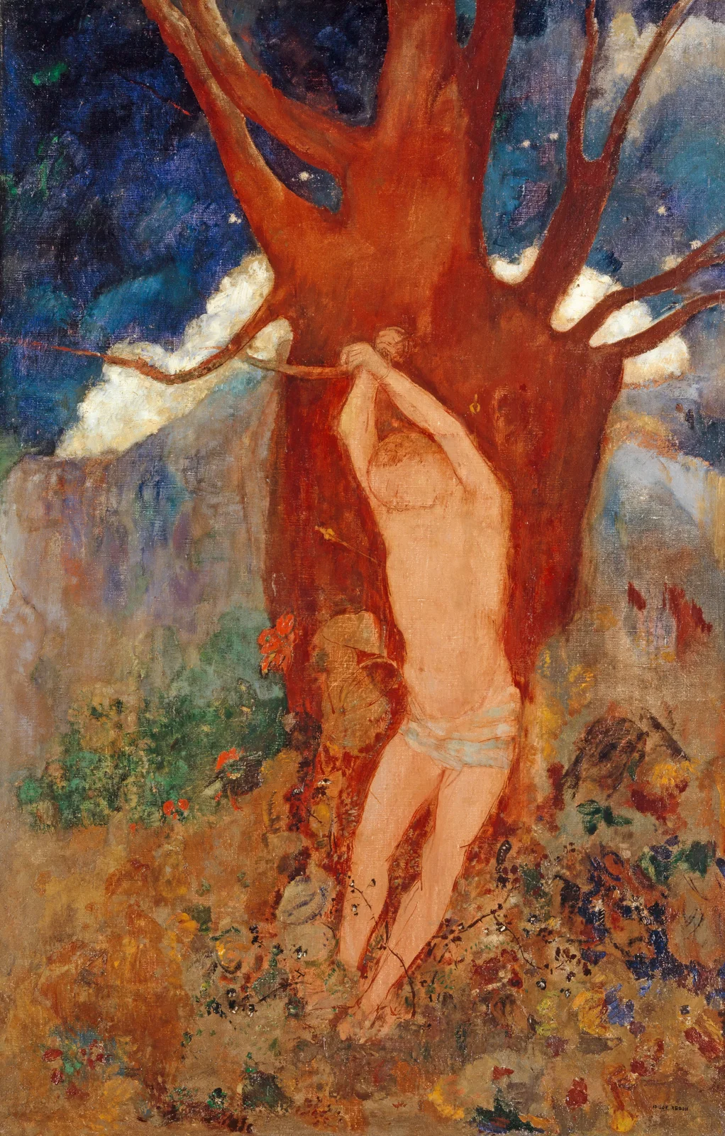 Saint Sébastien av Odilon Redon