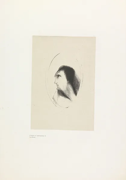 The Breadth and Flatness of the Frontal Bone av Odilon Redon