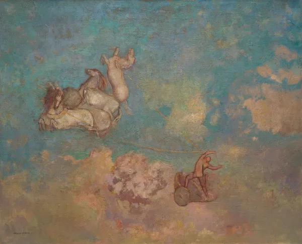 The Chariot of Apollo av Odilon Redon