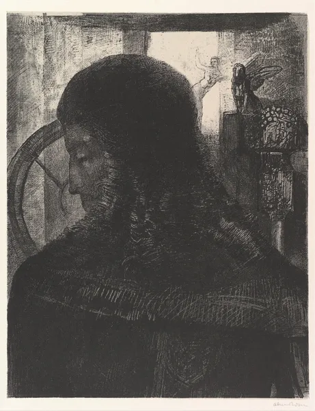 The Old Knight av Odilon Redon