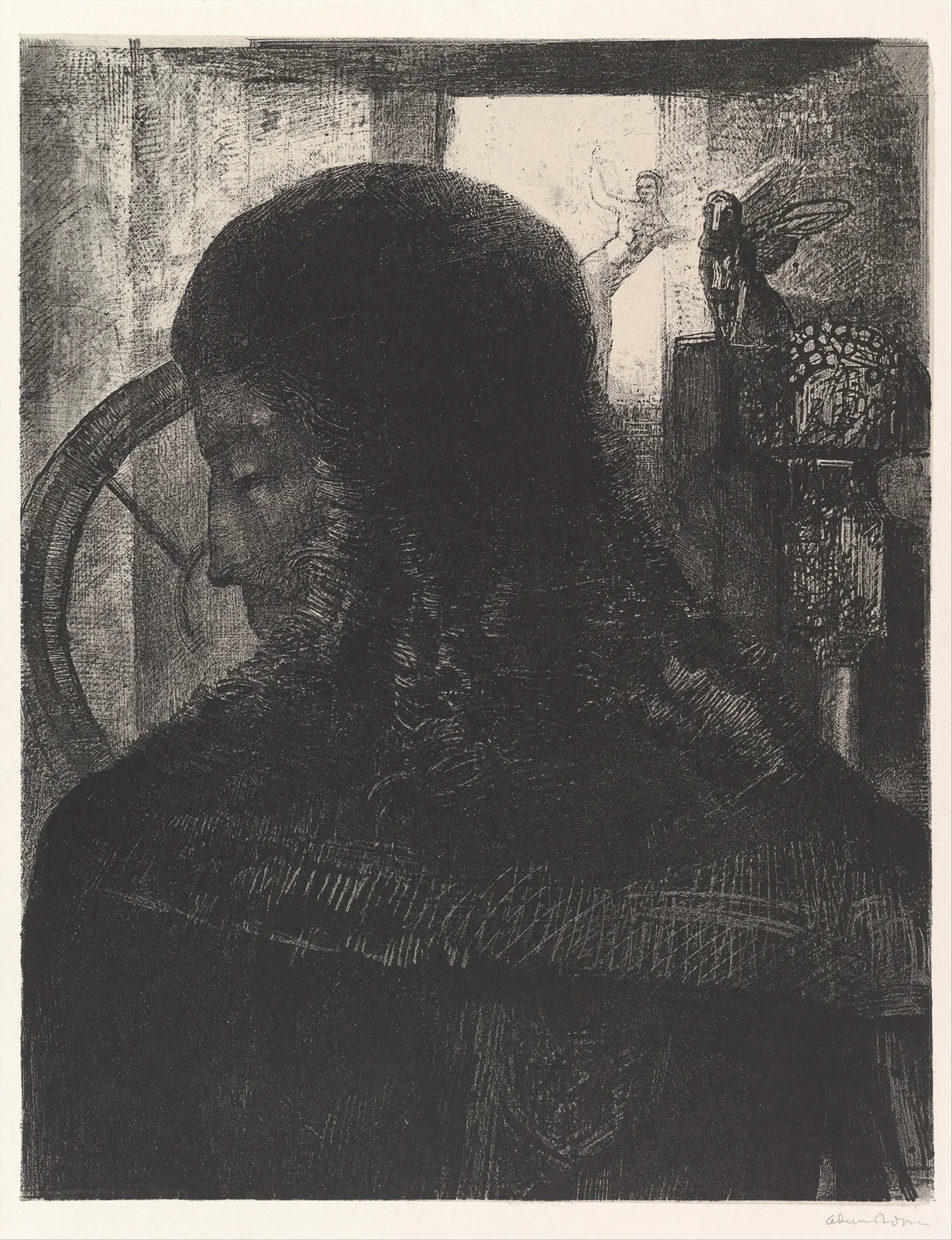 The Old Knight av Odilon Redon