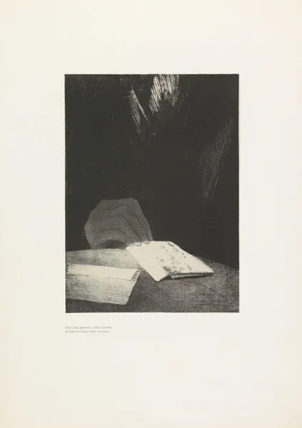 To All Appearances, It Was a Hand of Flesh and Blood Just Like My Own av Odilon Redon