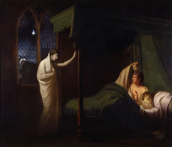 William And Margaret From Percy’s ‘reliques Of Ancient English Poetry’ av Joseph Wright of Derby