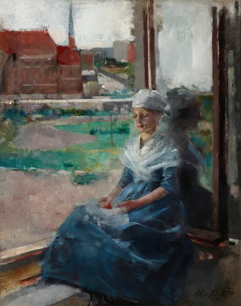 Breton Woman av Olga Boznanska