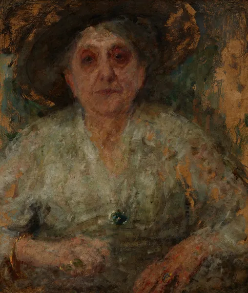 Portrait of an Older Lady av Olga Boznanska