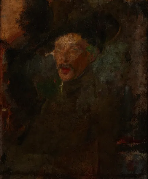 Portrait of Architect Franciszek Mączyński av Olga Boznanska