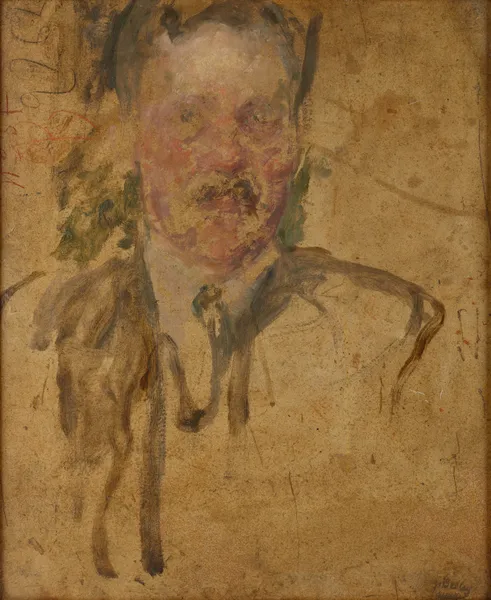 Sketch to the Portrait of Mr Beyley av Olga Boznanska