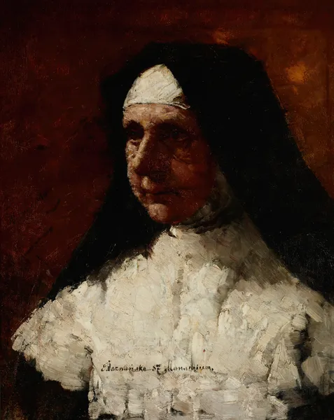 Study of a Nun av Olga Boznanska