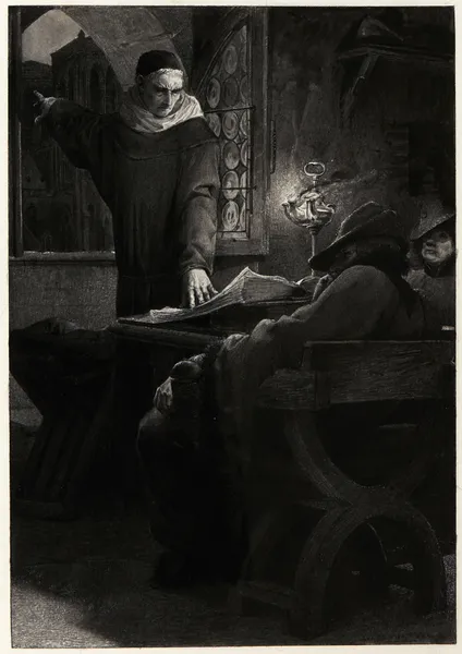 Abbas Beati Martini av Luc-Olivier Merson
