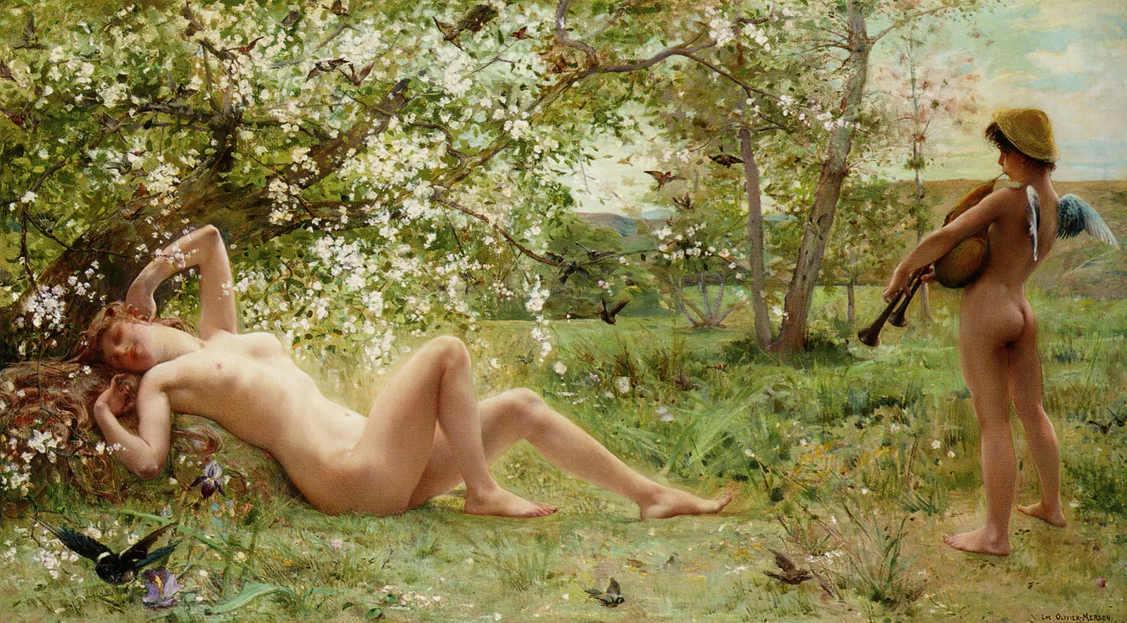 Awakening Spring av Luc-Olivier Merson