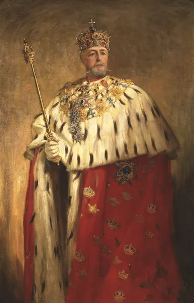 Oskar II (Oskar Fredrik), 1829-1907, King of Sweden 1872 and of Norway 1872-1905 av Oscar Björck