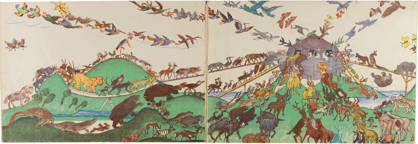 Die Arche Noah av Oskar Laske