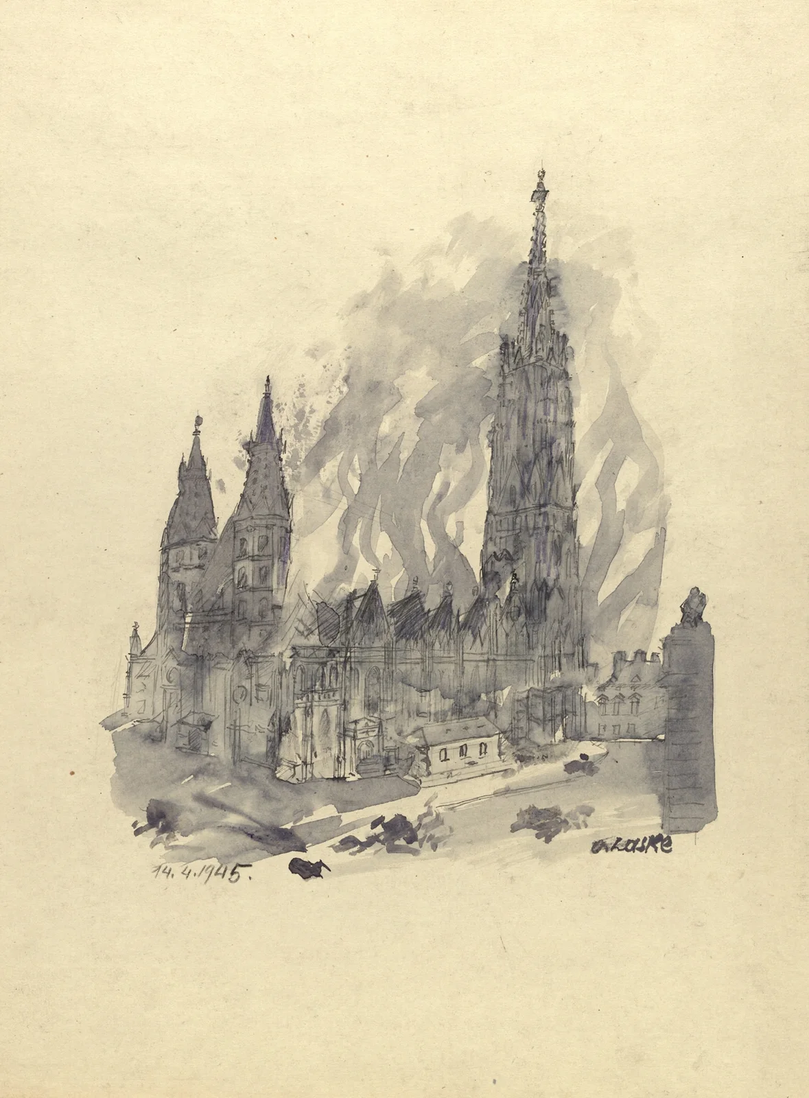 I. Stephanskirche av Oskar Laske