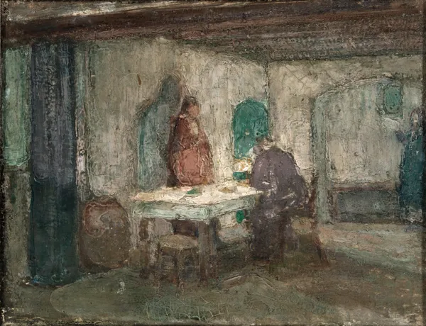 And He Disappeared out of Their Sight av Henry Ossawa Tanner