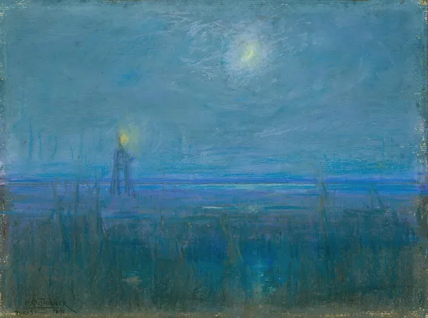 Marshes In New Jersey av Henry Ossawa Tanner