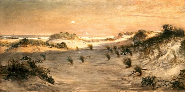 Sand Dunes at Sunset, Atlantic City av Henry Ossawa Tanner